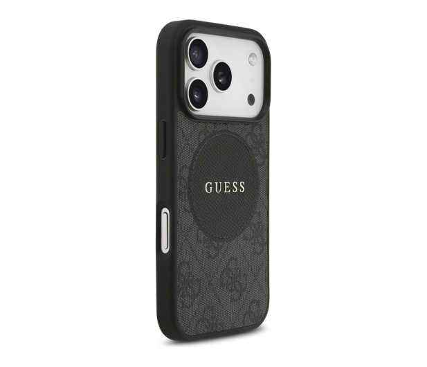 Guess 4G Circle Classic Logo MagSafe do iPhone 17 Pro czarny - 1365488 - zdjęcie 2